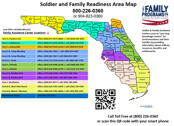 Soldier and Family Readiness Map